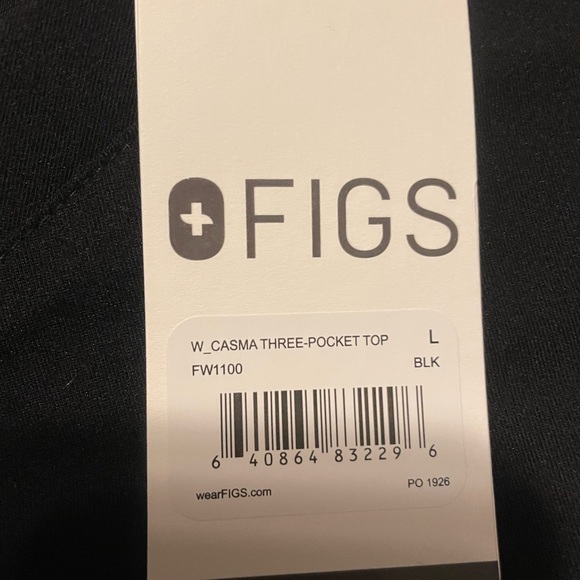 NWT Figs Black Scrub Set - Picture 5 of 7